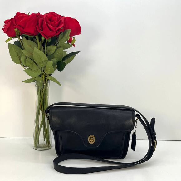 Vintage Coach Kent Bag 9916 Navy USA